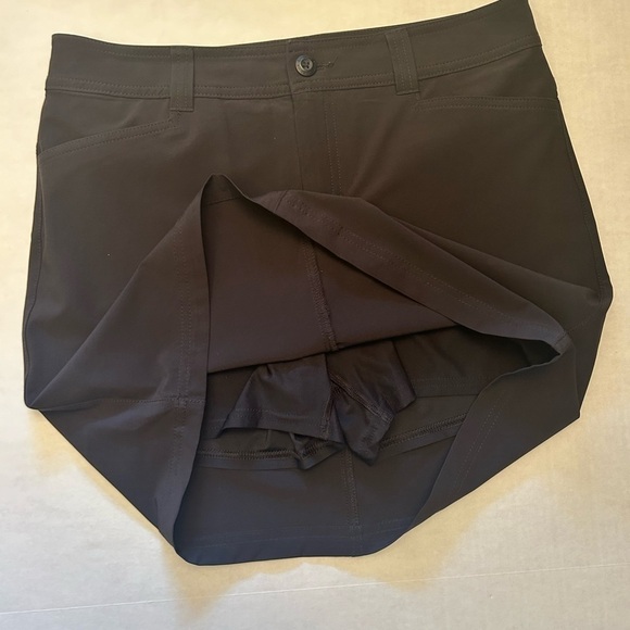 Eddie Bauer black adventurer athletic skort/skirt w/pockets Sz-4. Z20 - Picture 6 of 12